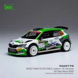 Skoda Fabia R5 Evo 28 Monza Rally 2020 E. Lindholm - M. Korhonen IXO RAM772