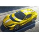 Ferrari 812 Competizione Giallo Tristrato with Grey livery Looksmart LS530F