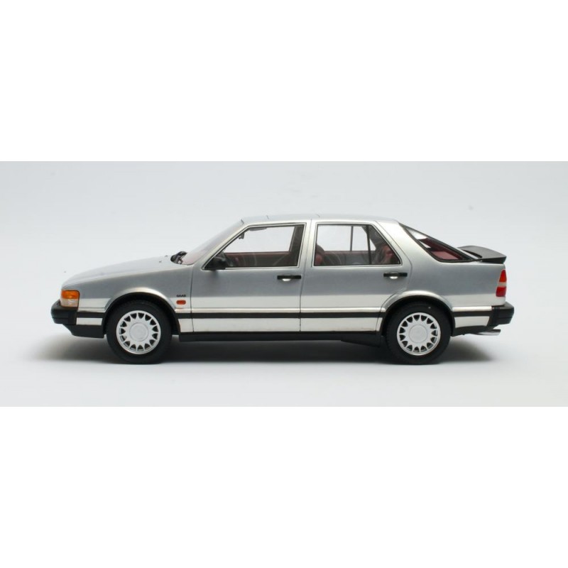 Modellauto Saab 9000 CD Turbo, 1990 grey metallic Triple9 1:18 (Türen, Motorhaube... nicht zu öffnen!) bei