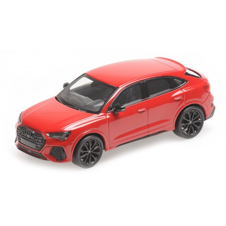 Audi Q3 RS 2019 Red Metallic Minichamps 410018100