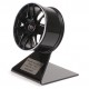 Wheel Roue Porsche 997.2 Turbo 2010 Black Silver Minichamps 500601998