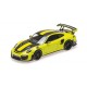 Porsche 911 991.2 GT2RS 2018 Green with Weissach Package with Golden Magnesium Wheels Minichamps 155068300