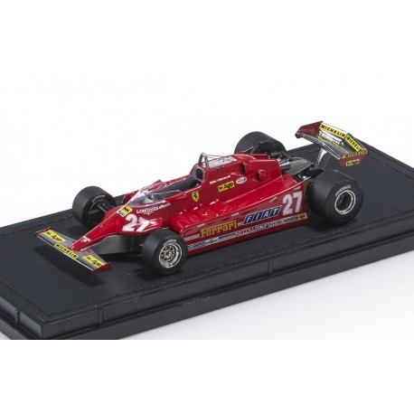 Ferrari 126CX Comprex Turbo 27 F1 Grand Prix des USA Long Beach 1981 Gilles Villeneuve GP Replicas GP43024A