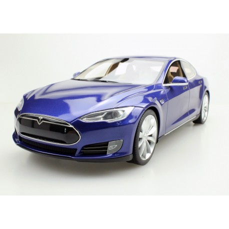 Tesla Model S 2012 Blue Top Marques TM12-03C
