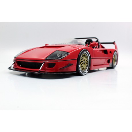 Ferrari F40 LM Beurlys Barchetta 1995 Red Top Marques TM43-10B