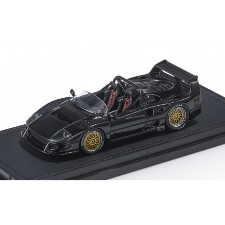 Ferrari F40 LM Beurlys Barchetta 1995 Black Top Marques TM43-10C