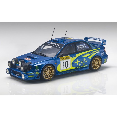 Subaru Impreza S7 555 WRT 10 Rallye Monte Carlo 2002 Winner Makinen Lindstrom Top Marques TMR1216A