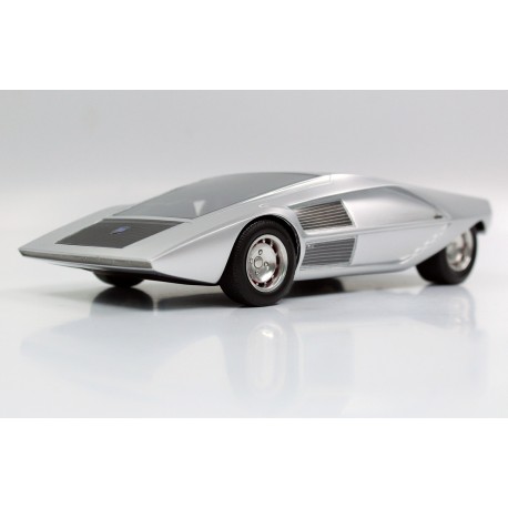 Lancia Stratos Zero Concept 1970 Silver Top Marques TOP067B