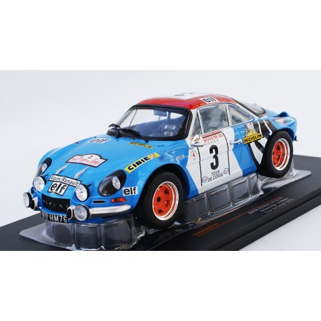 Alpine Renault A110 3 Rallye Tour de Corse 1973 Darniche - Mahe IXO 18RMC062B