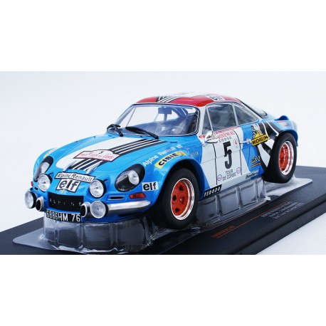 Alpine Renault A110 5 Rallye Tour de Corse 1973 Piot - De Alexandris IXO 18RMC062C