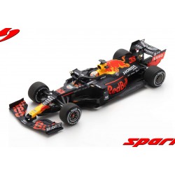 Aston Martin Red Bull Honda RB16 33 F1 Winner 70ème Anniversaire Silverstone 2020 Max Verstappen Spark 18S486