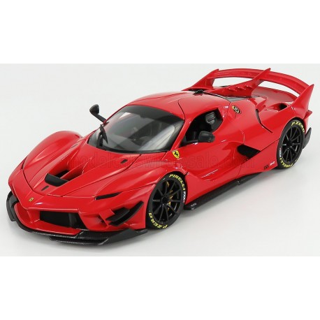 Ferrari FXX-K Evo Plain Body Version 2018 Red Bburago BBU18-16012RED