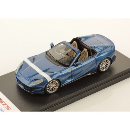 Ferrari 812 GTS Blue Elettrico with White livery Looksmart LS516J