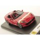 Ferrari 812 GTS Rosso Corsa with Yellow livery Looksmart LS516K