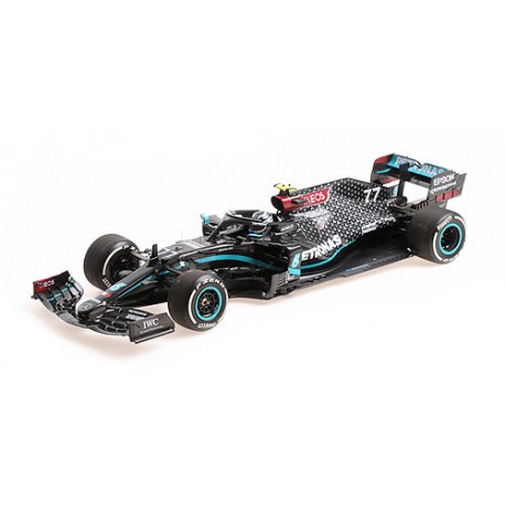 Mercedes F1 W11 EQ Performance 77 F1 Winner Autriche 2020 Valtteri Bottas Minichamps 110200177