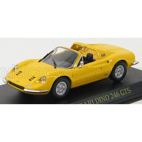 Ferrari Dino 246 GTS Spider 1972 Yellow Edicola FABFERC007