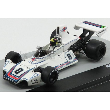 Brabham Ford BT44B 8 F1 Winner Grand Prix du Brésil 1975 Carlos Pace Edicola F1BRACOL020-24901