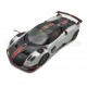 Pagani Huayra BC Roadster 2017 Silver Black LCD Model LCD18008Si