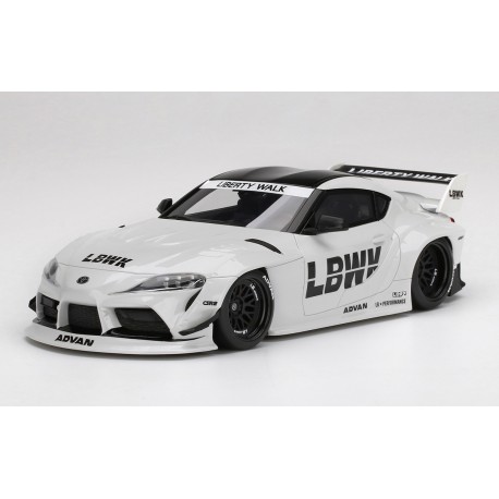 Toyota GR Supra KB Works White Top Speed TS0338