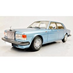 Rolls Royce Silver Spirit 1980 Light Blue Metallic MODELCARSWH 18000LB