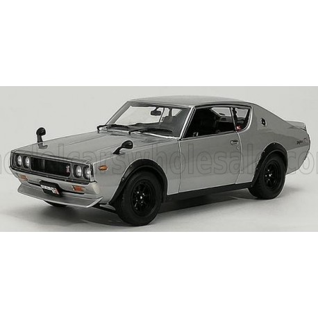 Nissan Skyline 2000 GTR KPGC110 1973 Silver Kyosho KYO08255S