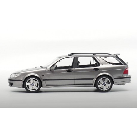 Saab 9-5 Sportcombi 2005 Steel Grey Metallic DNA Collectibles DNA000058