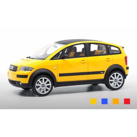 Audi A2 Storm colour 2003 Yellow DNA Collectibles DNA000071