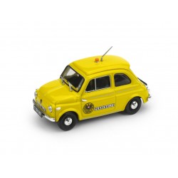 Steyr Puch 500D Austrian Automobil Club 1959 Yellow Brumm R589