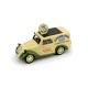 Fiat 500B Galbani 1950 Cream Green Brumm R554