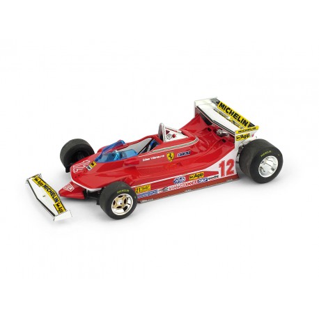 Ferrari 312T4 12 F1 Grand Prix des USA 1979 Gilles Villeneuve Brumm R578B