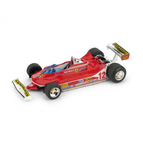 Ferrari 312T4 12 F1 Grand Prix des USA 1979 Gilles Villeneuve Brumm R578
