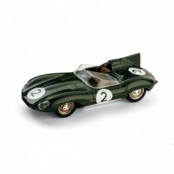 Jaguar Type D 2 24 Heures du Mans 1956 Brumm R150B-UPD