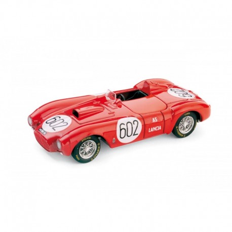 Lancia D24 602 Mille Miglia 1954 Winner Alberto Ascari Brumm R204