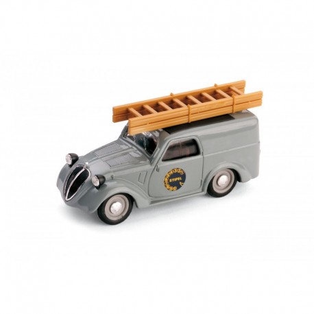 Fiat 500B Van Stipel 1949 Grey Brumm R046