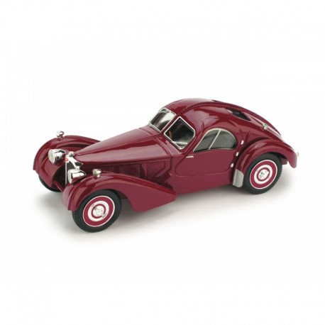 Bugatti 57S Atlantic Coupe 1934 Bordeaux Brumm R088-02