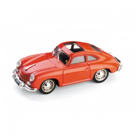 Porsche 356 Coupe Open 1952 Red Brumm R121-03