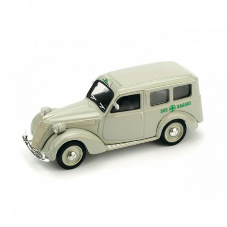 Fiat 1100 Ambulance Milano 1948 Grey Brumm R179D