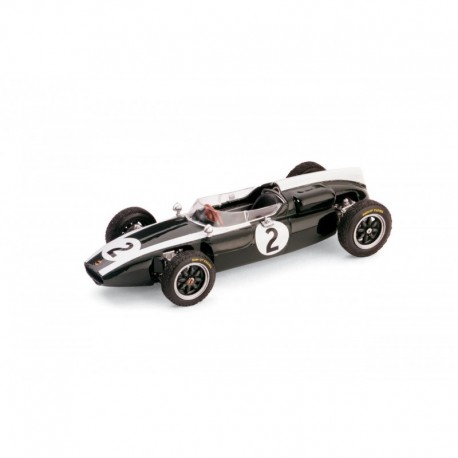Cooper T53 2 F1 Grand Prix de Grande Bretagne 1960 Bruce Mclaren Brumm R299