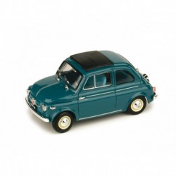Fiat 500 Nuova Closed 1959 Light Blue Brumm R365-05
