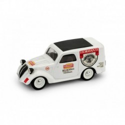 Fiat 500B Van Fioravanti 1950 White Brumm R366