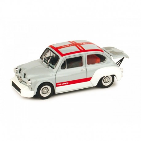 Fiat 600 Abarth 1000 Gr.2 Official Presentation 1970 Grey Brumm R370-01