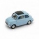 Fiat Nuova 500D Closed 1960 Light Blue Brumm R405-14