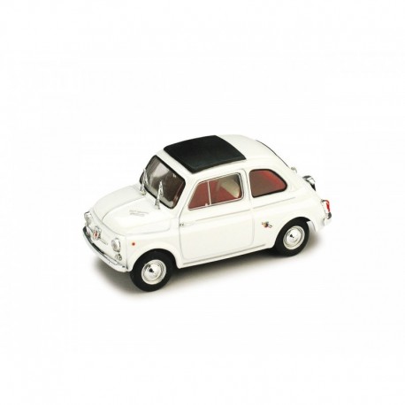 Fiat 500 595 Abarth 1963 White Brumm R406