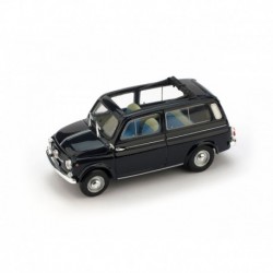Fiat 500 Giardiniera Open 1960 Blue Brumm R424-06