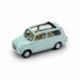Fiat 500 Giardiniera Open 1960 Light Blue Brumm R424-09