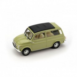 Fiat 500 Giardiniera Closed 1960 Green Brumm R425-04