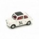 Fiat 500 595 Abarth 34 Criterium Apertura Monza 1964 Winner Franco Patria Brumm R473