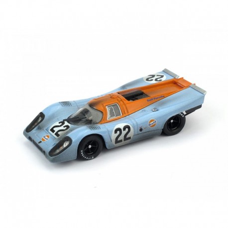 Porsche 917K with Driver Dirty Version 22 24 Heures du Mans 1970 Brumm R495R