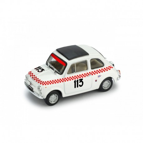 Fiat 500TV 113 Course de cote Trofeo Vallecamonica 1969 Beppe Dosi Brumm R489