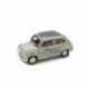 Fiat 600 1A Serie 11 Raid Roma - Calcutta 1955 Brumm R443